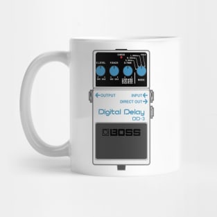 Boss DD-3 Digital Delay Guitar Effect Pedal Mug